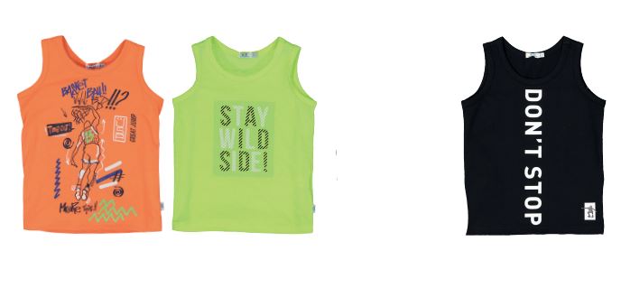 CANOTTA JERSEY STRETCH BOY