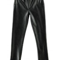 LEGGINGS ECOPELLE STRETCH RAGAZZA