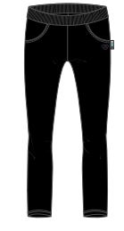 PANTALONE FELPA STRETCH INVERNALE GIRL