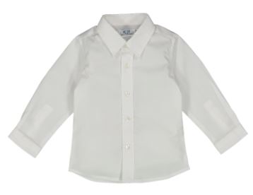 CAMICIA M/L.POPELINE STRETCH BOY