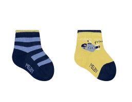 CALZINO CORTO BIPACK BABY BOY