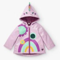 IMPERMEABILE GLITTER FODERATO PILE GIRL