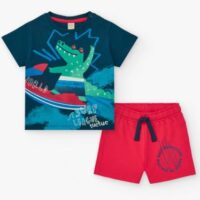 COMPLETO CORTO JERSEY STRETCH BABY BOY