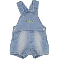 SALOPETTE CORTA DENIM STRETCH BABY BOY