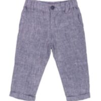 PANTALONE LUNGO 100% LINO BABY BOY