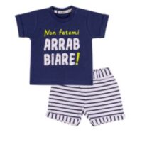 COMPLETO CORTO JERSEY STRETCH BABY BOY