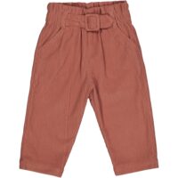 PANTALONE VELLUTO MORBIDO CON CINTURINO GIRL