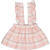GONNA C/BRETTELLE STACCABILI TESSUTTO LANIERO SCOZZESE BABY GIRL